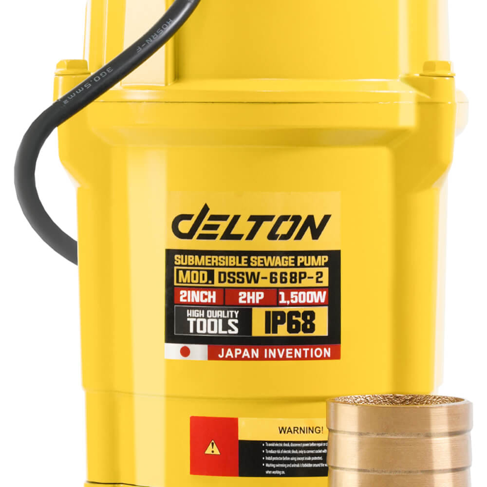 ปั๊มจุ่ม DELTON รุ่น DSSW-668P-2 ขนาด 2 นิ้ว 2HP 1,500W_3